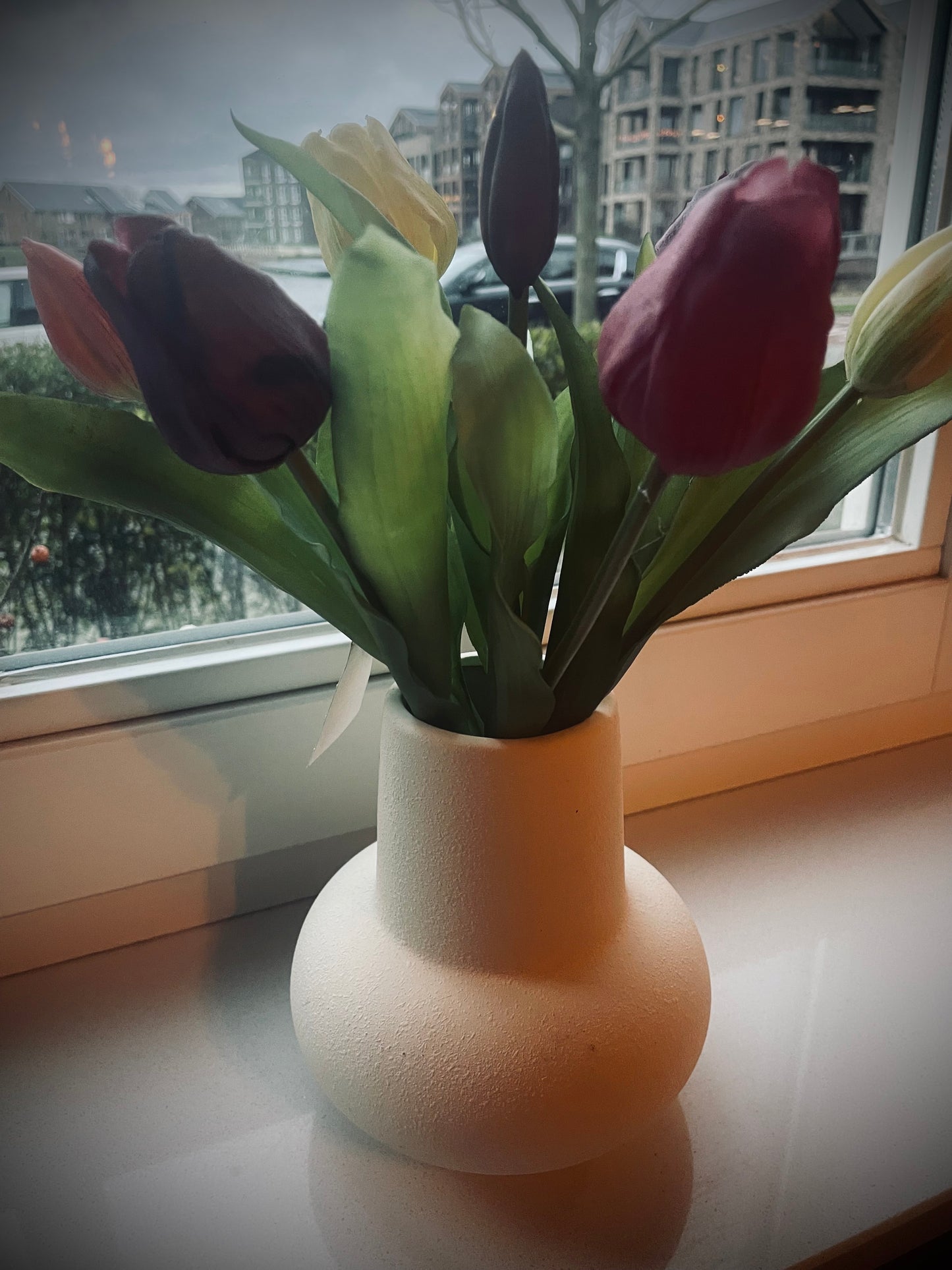 Tulpenbos Real Touch Mauve Mix (7st)