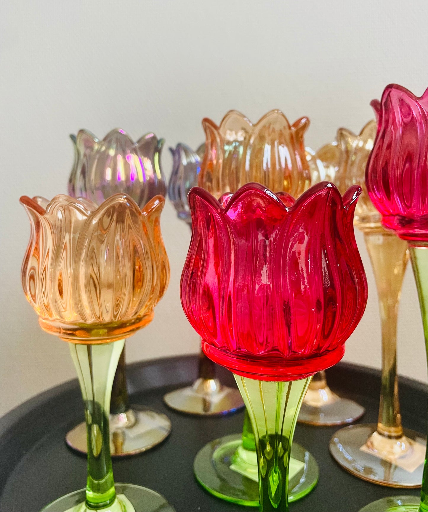 Waxinelicht Tulp (multicolor)
