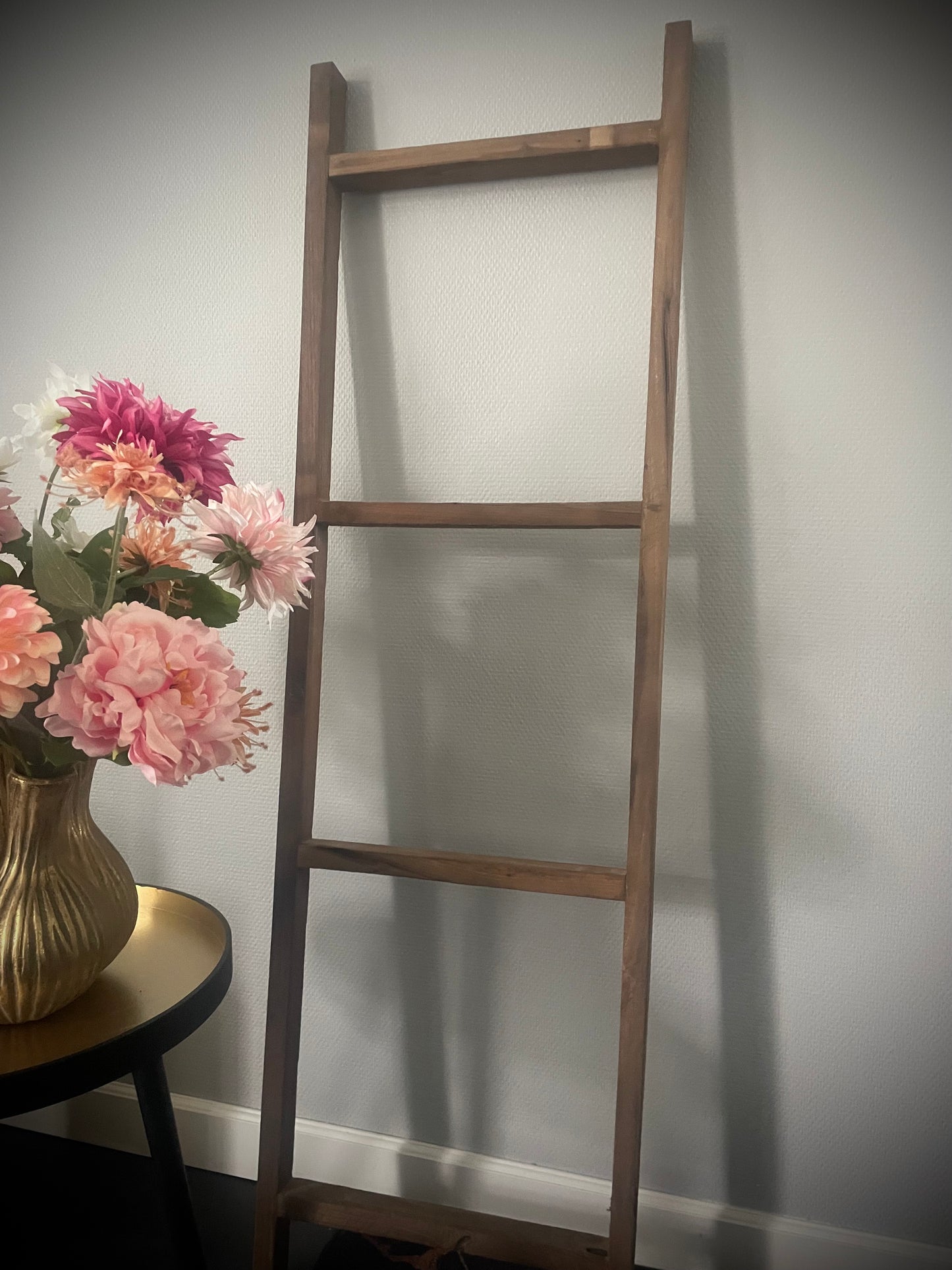 Houten Decoratie Ladder groot