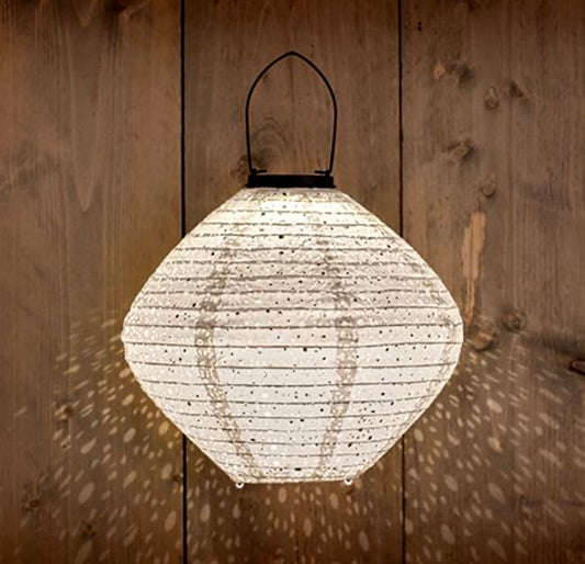 Solar Lampion Wit 29x25CM