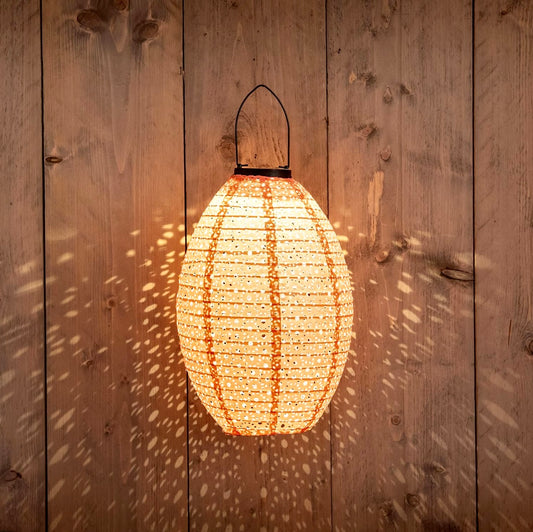Solar Lampion Koraal 22x32CM